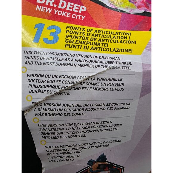 Sonic Prime Dr. Deep Figurine With 13 Points Of Articulation - Picture 5 of 6